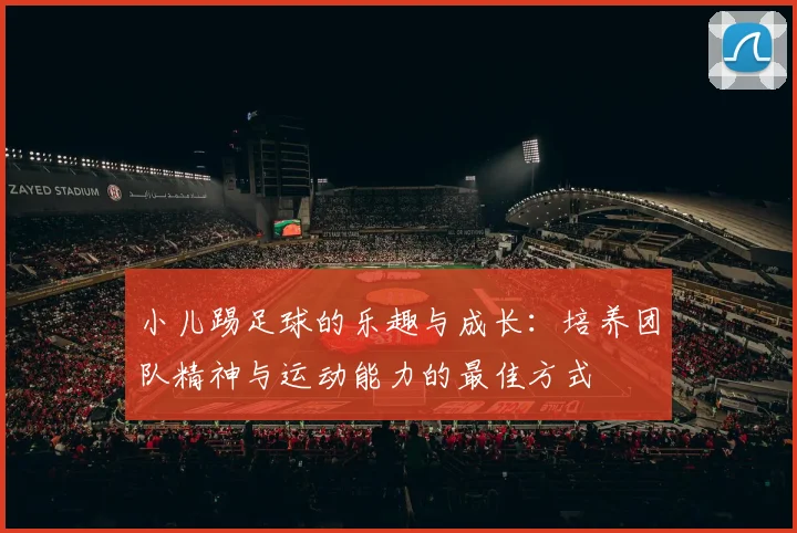 小儿踢足球的乐趣与成长：培养团队精神与运动能力的最佳方式